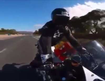 Stay on the bike!