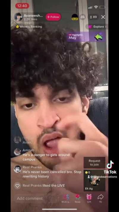 He&rsquo;s gotten way more disgusting and unhinged recently