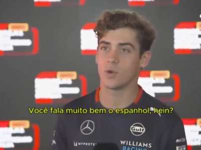 Si maneja como chamuya, tenemos un futuro campeón de F1