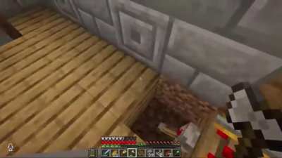 I see tnt minecart, i run. Credit: Grian Last Life Ep3