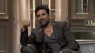 File this under &ldquo;befitting response&rdquo;. Go Akshay :)