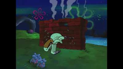 Squidward being too much in touch with his emotions ("Fly" originally by Celine Dion)