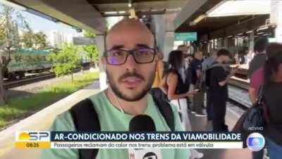 Linha 9 privatizada opera sem arcondicionado rotineiramente. A passagem &eacute; cinco reais.