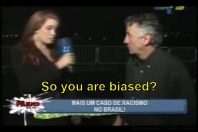 Racismo no Brasil t&aacute; foda...