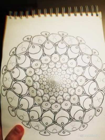 "It Just A Mandala, Dude" (Made This Replication In A State I Tried To Replicate)