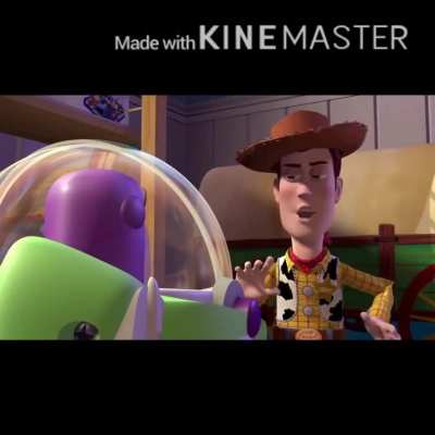 BUZZ, LOOK AN ALIEN
