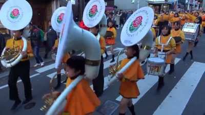 Kyoto Tachibana SHS Band performing &lsquo;Happy&rsquo; by Pharrell Williams