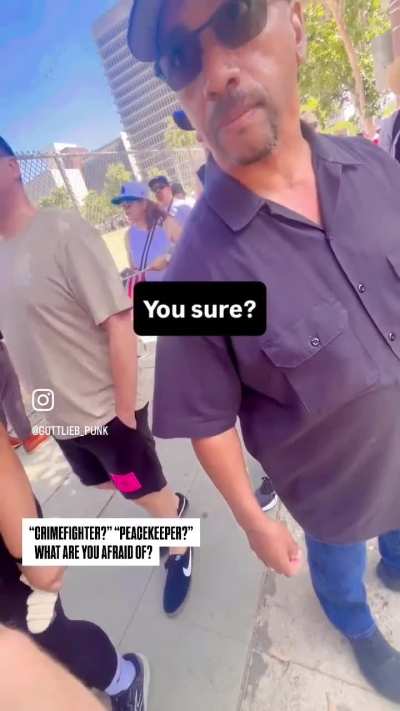 They keep forgetting to shave their goatees before going undercover at the protest 😂