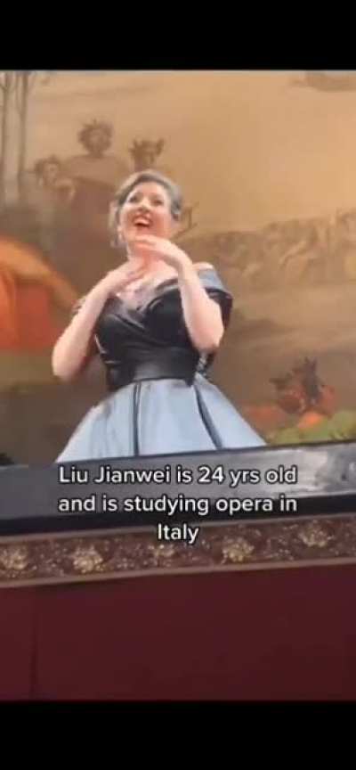 Guy joins in the opera. He&rsquo;s a good singer but people aren&rsquo;t here for him.
