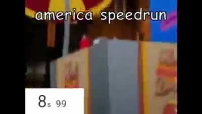 america speedrun