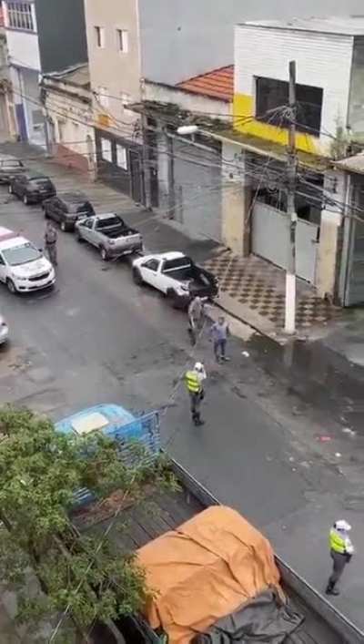 HMFT after I get kicked to the concrete ground during an arrest in South America