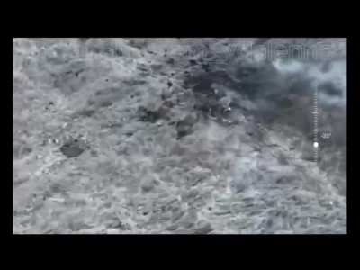 Destrucion of AFU infatry by FPV drones. Published in January