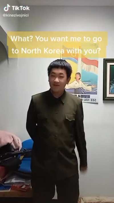Yes, we love DPRK tiktok!