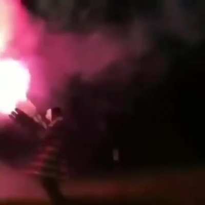 Fireworks machine gun