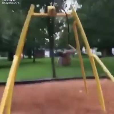 It&rsquo;s not wrestling but his legs