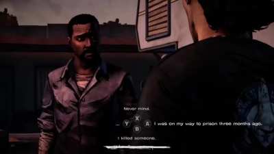 "It wasn't for touching kids, was it?"