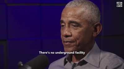 President Obama about aliens in a new interview: "They're real"
