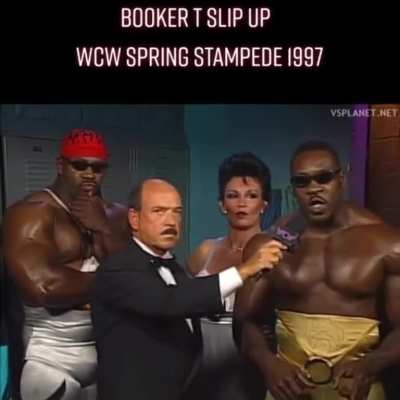 Here&rsquo;s the video of Booker T&rsquo;s infamous promo