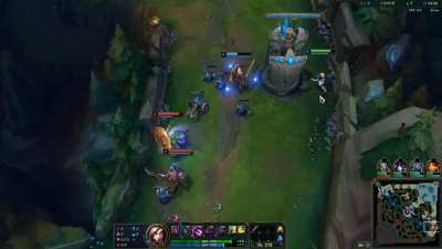 I used my actually AFK teammate to get First Blood