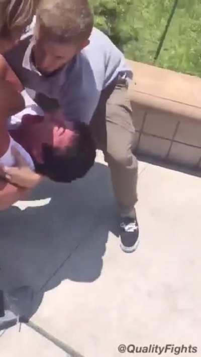 If you can&rsquo;t fight don&rsquo;t fight ..especially not on concrete