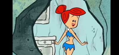 Wilma Showing off her Bikini to Fred | The Flintstones &amp;amp; WWE: Stone Age Smackdown!