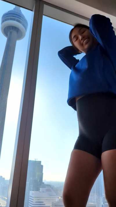 My window has a great view!