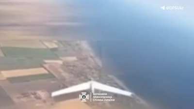 Interception of a Russian reconnaissance UAV "Zala" using an FPV drone