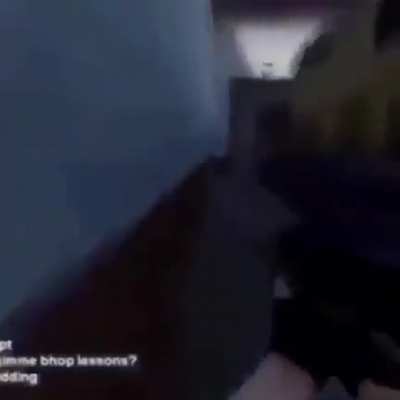 Admin, he's doing it sideways