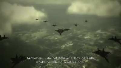 "Ace Combat is a serious game with anti-war and politics themes" ace combat: