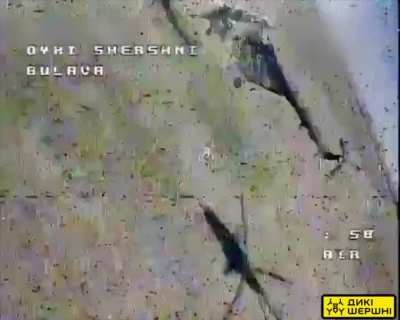 Another unsuccessful attempt of a Ukrainian FPV drone attacking a Russian Mi-8 helicopter (July 2024)