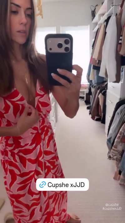 Cupshe haul - red/pink dress