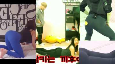 Asian Ass Jiggle Jiggling - Korean BJ Sinb