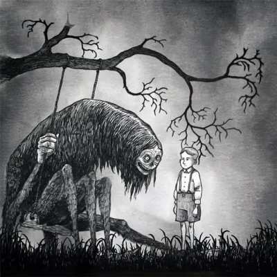 "Wait Your Turn" - original art by John Kenn Mortensen, animation by me