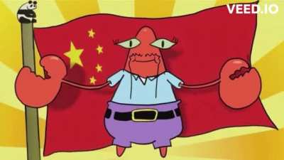 Mr.Krabs sings "Red Sun in the Sky"
