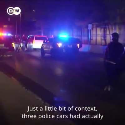 Police shooting and threatening german reporters