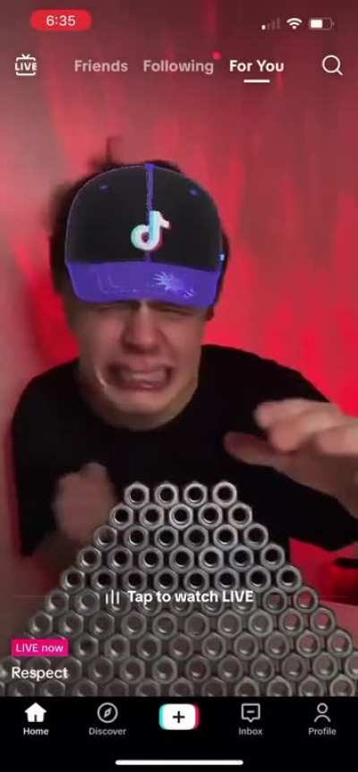 Little sister sent me this from TikTok Live...
