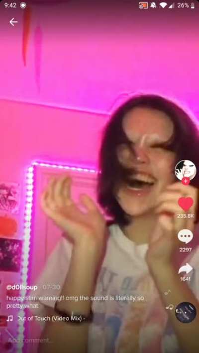 in case anyone was curious about the "stimming" trend on tiktok heres the kind of videos i see pop up all the time