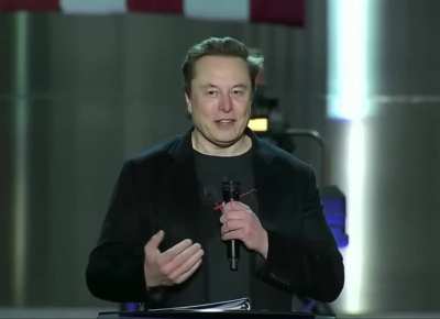 Elon Musk's full speech at Starbase, Texas (3 minutes). Excerpt: "So I'll tell you a little bit about the purpose of SpaceX: We want to make Star Trek real. We want to make Star Fleet Academy real. So that its not always science fiction, but one day the s
