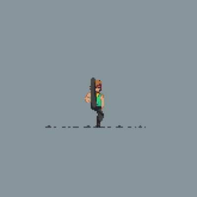 Earth Bending Demonstration (PIXEL ART)