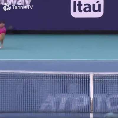 Sincaraz rally of the match