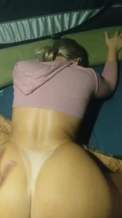 Fucking In A Tent Gets Pretty Steamy Pretty Sure Other People