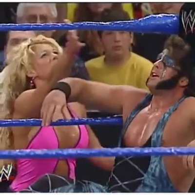 Rikishi&rsquo;s reaction to Rico wanting a stink face.