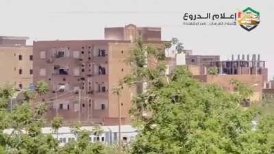 RSF snipers neutralized by Sudanese soldiers from the Armored Corps base