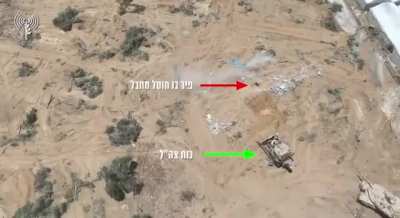 IDF eliminate Hamas militant whi emerges from a tunnel 
