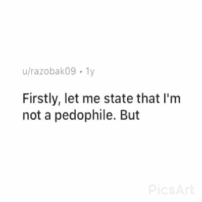 But...