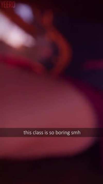 boring class 🙄