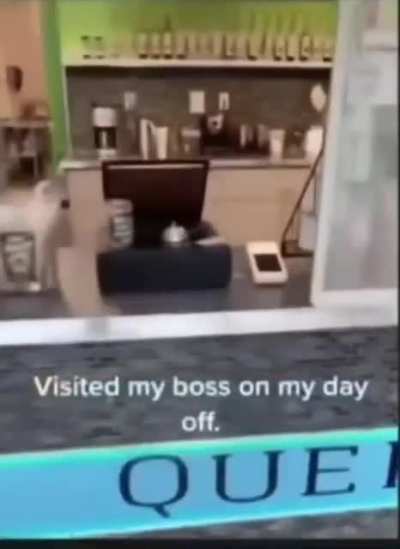 Normalize making your boss sniff your farts