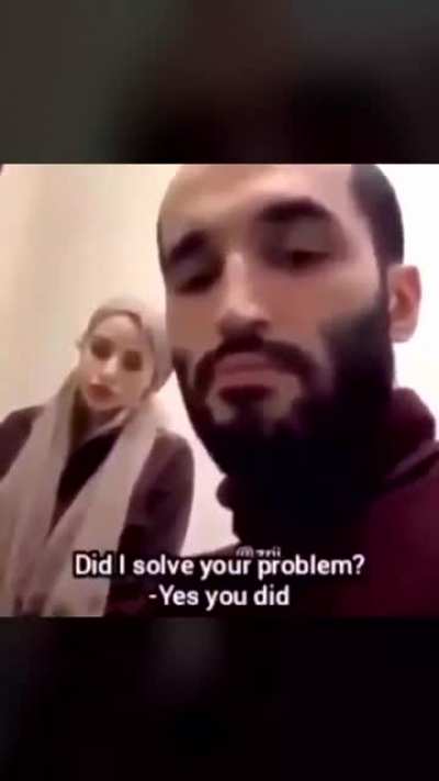 Gigachad solves his wife's problem