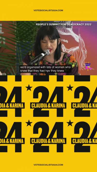 &ldquo;We&rsquo;d organized with lots of women who knew they had HPV&hellip;but they hadn&rsquo;t been to the doctor in the last year and a half because they couldn&rsquo;t afford to pay the hundred dollars&hellip;for the exam. In the richest country in the world. This is the cruelty of capit