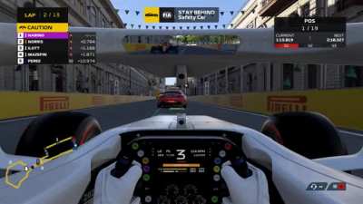 Thanks for the "safety car", Bernd